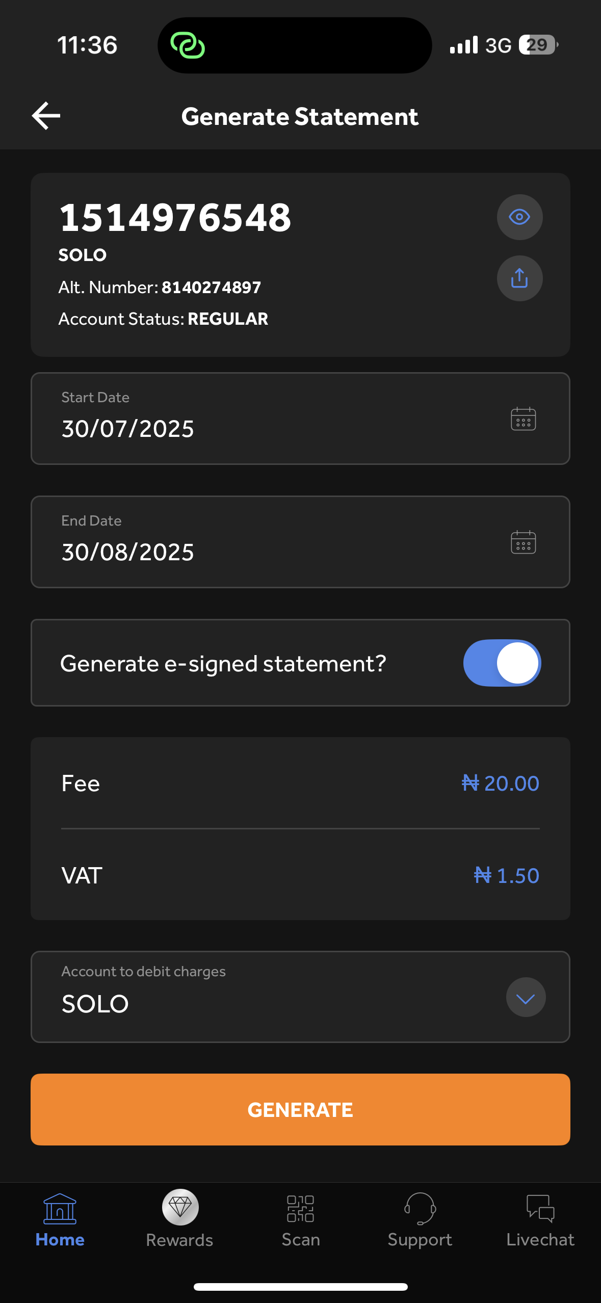 Background of a beautiful view